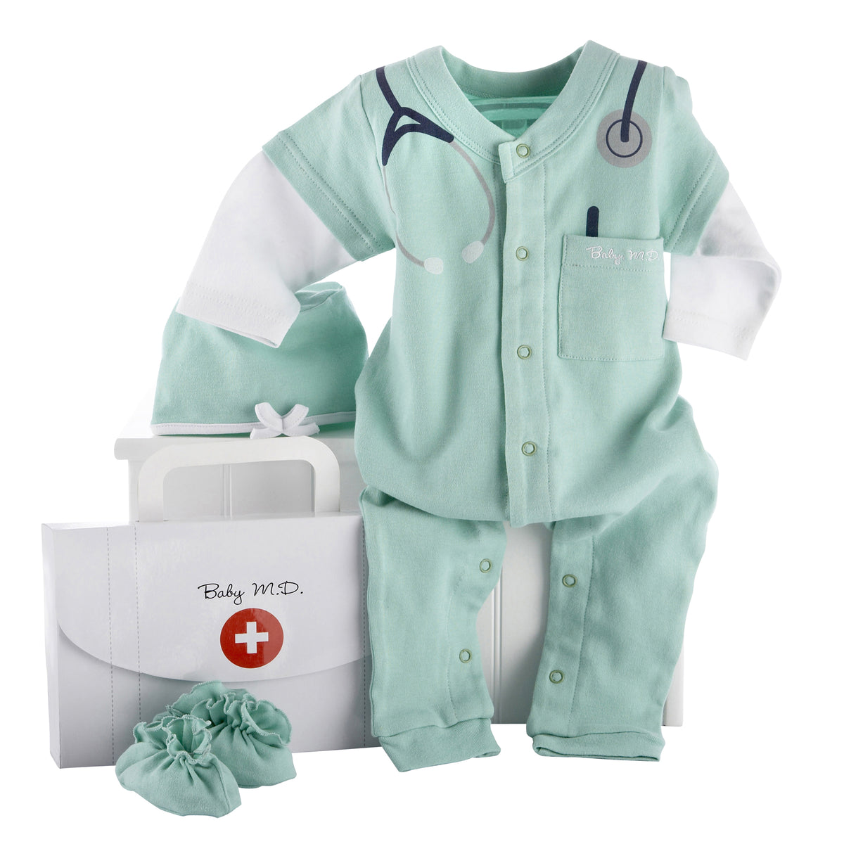 Big Dreamzzz Baby M.D. 3-Piece Layette Set | Baby Aspen – Baby