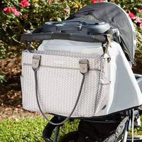 Baby Aspen 360 Signature Diaper Bag - Gray Chevron - Diaper Bag