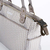 Baby Aspen 360 Signature Diaper Bag - Gray Chevron - Diaper Bag