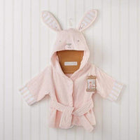 Thumbnail for Babys Bathtime Bunny Hooded Spa Robe (Personalization Available) - Robes