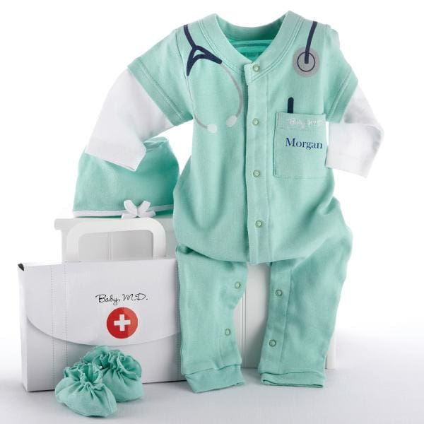Big Dreamzzz Baby M.D. 3-Piece Layette Set (Personalization Available) - Layettes