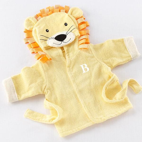 Big Top Bath Time Lion Hooded Spa Robe (Personalization Available) - Robes