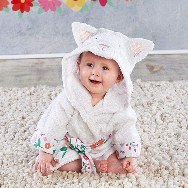 Cat Hooded Robe (Personalization Available) - Robes