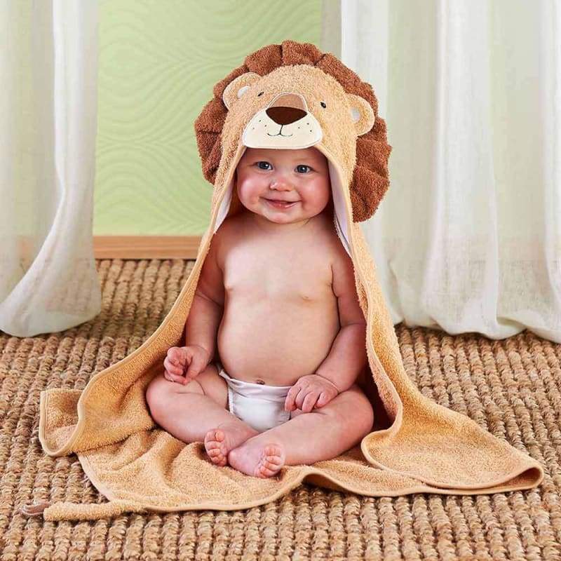 Lion Hooded Towel - Hooded Towels