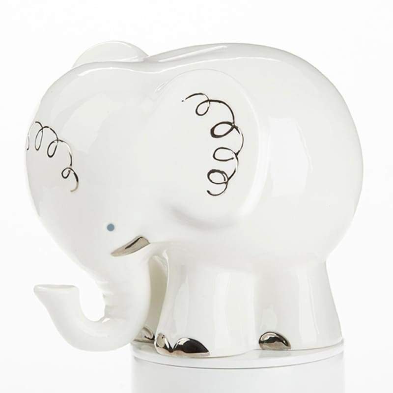 Little Peanut Elephant Porcelain Bank - Piggy Bank