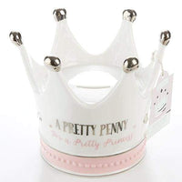 Thumbnail for Little Princess Crown Porcelain Bank - Piggy Bank
