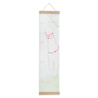 Llama Hanging Growth Chart - Growth Chart
