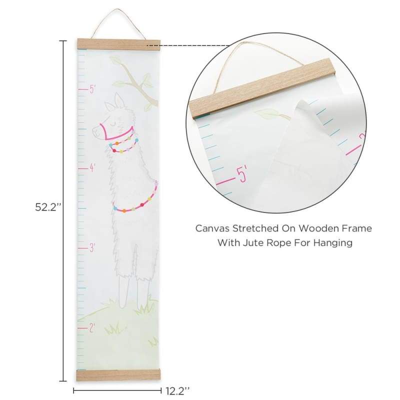 Llama Hanging Growth Chart - Growth Chart