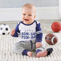 Thumbnail for My First Gameday 2-Piece Outfit with Rattle (0-6 mos) - Baby Gift Sets