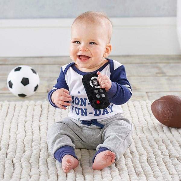 My First Gameday 2-Piece Outfit with Rattle (0-6 mos) - Baby Gift Sets