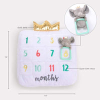 My First Milestone Baby Age Decorative Pillow - Baby Gift Sets