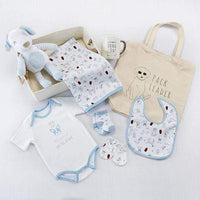 Thumbnail for New Pup 9-Piece Baby Gift Basket (Personalization Available) - Baby Gift Sets