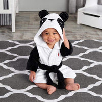 Thumbnail for Panda Hooded Spa Robe (Personalization Available) - Robes