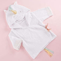 Thumbnail for Simply Enchanted Unicorn Hooded Spa Robe (Personalization Available) - Beach Zip Up