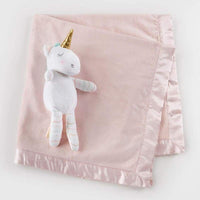 Thumbnail for Unicorn Plush Plus Blanket for Baby (Personalization Available) - Baby Gift Sets