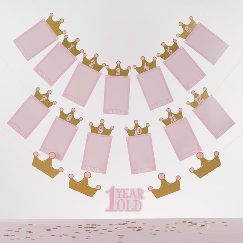 Gold Glitter 1st Birthday Décor Kit – Baby Aspen Gifts  Baby girl birthday  decorations, 1st birthday girl decorations, Birthday decorations