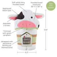 Utterly Adorable Hooded Spa Towel (0-9 Months)