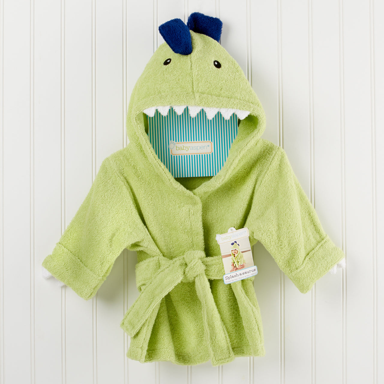 Splash-a-saurus Dinosaur Hooded Spa Robe