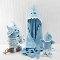 Thumbnail for Let the Fin Begin Shark 4-Piece Bath Gift Set (Blue)