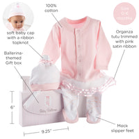 Thumbnail for Big Dreamzzz Baby Ballerina 2-Piece Layette Set