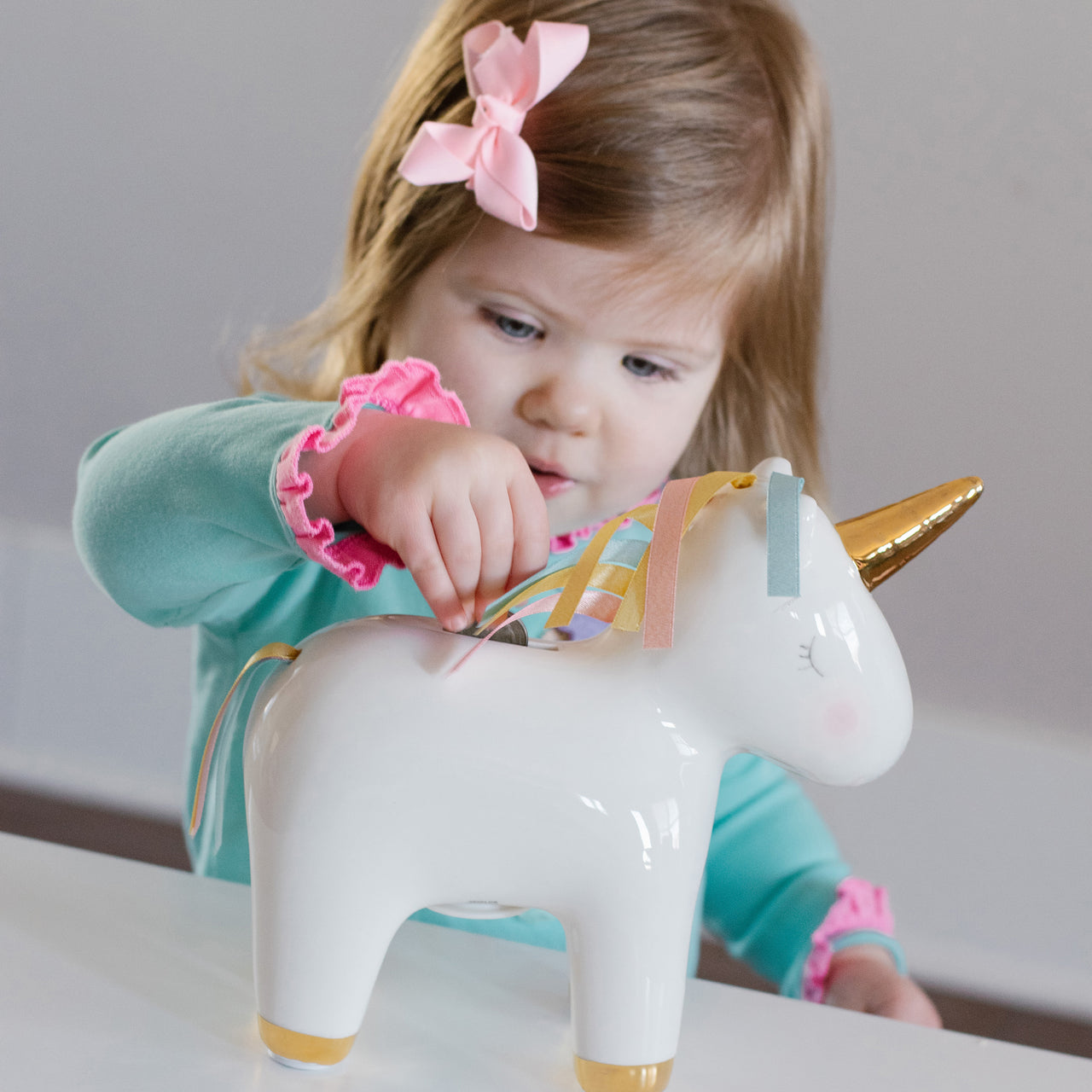 Unicorn Porcelain Bank