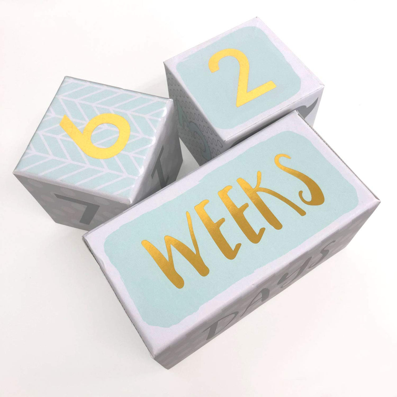 My First Milestone Baby Age Blocks