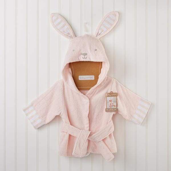 Babys Bathtime Bunny Hooded Spa Robe (Personalization Available) - Robes