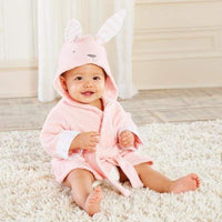 Thumbnail for Babys Bathtime Bunny Hooded Spa Robe (Personalization Available) - Robes