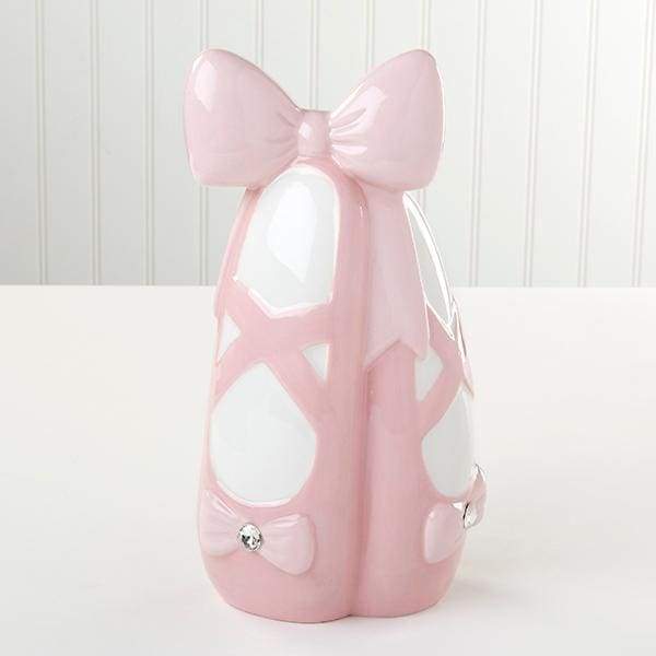 Ballet Slippers Porcelain Bank - Piggy Bank