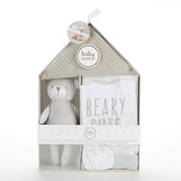 Thumbnail for Beary Cute 5-Piece Welcome Home Gift Set (Gray) - Baby Gift Sets