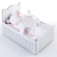 Beary Sleepy Plush Plus Blanket for Baby - Pink (Personalization Available) - Baby Gift Sets