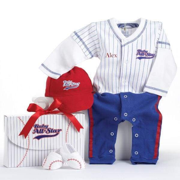 Big Dreamzzz Baby Baseball 3-Piece Layette Set (Personalization Available) - Layettes