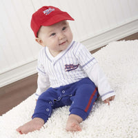 Thumbnail for Big Dreamzzz Baby Baseball 3-Piece Layette Set (Personalization Available) - Layettes