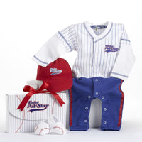 Thumbnail for Big Dreamzzz Baby Baseball 3-Piece Layette Set (Personalization Available) - Layettes