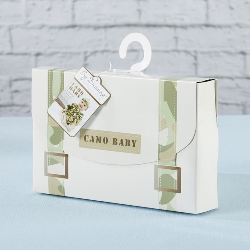 Big Dreamzzz Baby Camo 2-Piece Layette Set (Personalization Available) - Layettes