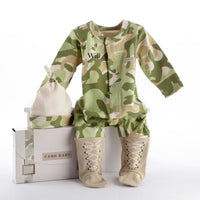 Thumbnail for Big Dreamzzz Baby Camo 2-Piece Layette Set (Personalization Available) - Layettes