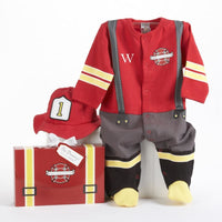 Big Dreamzzz Baby Firefighter 2-Piece Layette Set (Personalization Available) - Layettes