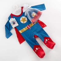 Thumbnail for Big Dreamzzz Baby Superhero 2-Piece Layette Set - Boy (Personalization Available) - Layettes