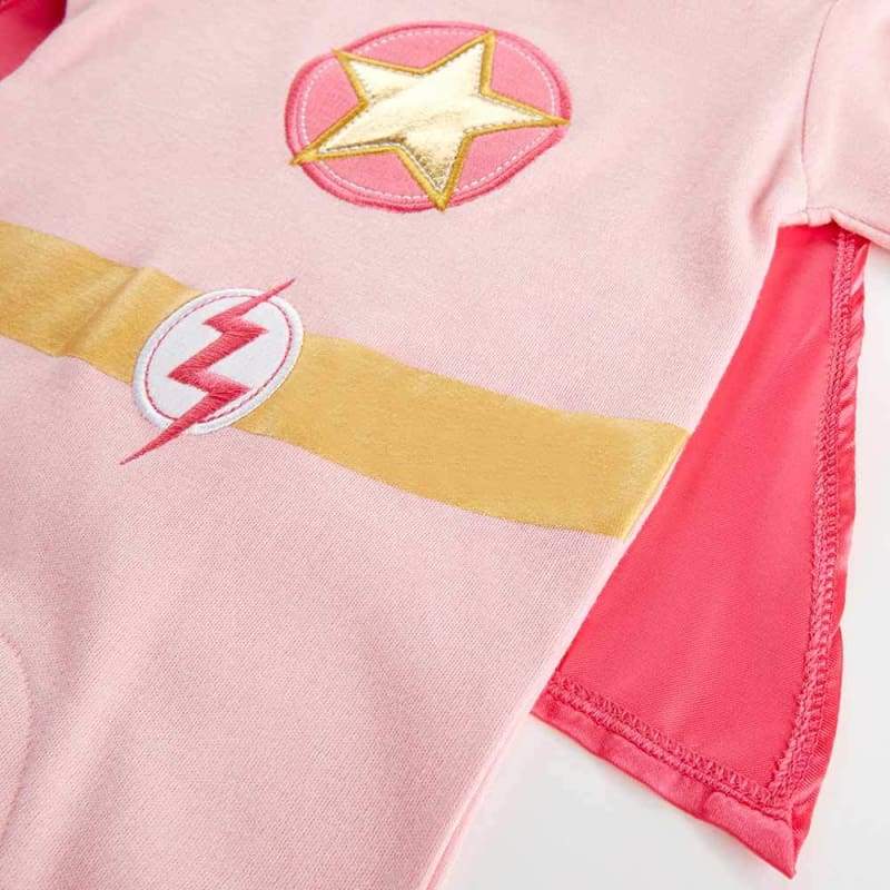 Big Dreamzzz Baby Superhero 2-Piece Layette Set - Girl (Personalization Available) - Layettes