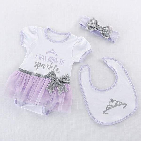 Born to Sparkle 3-Piece Gift Set - Baby Gift Sets