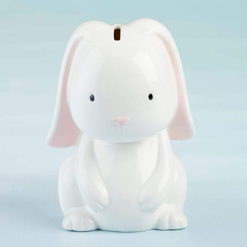 Bunny Porcelain Bank - Piggy Bank