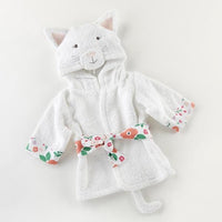 Thumbnail for Cat Hooded Robe (Personalization Available) - Robes