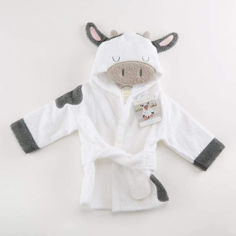 Cow Hooded Robe (Personalization Available) - Hooded Towels