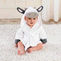 Thumbnail for Cow Hooded Robe (Personalization Available) - Hooded Towels