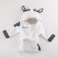 Thumbnail for Cow Hooded Robe (Personalization Available) - Hooded Towels