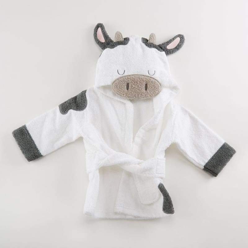 Cow Hooded Robe (Personalization Available) - Hooded Towels