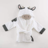 Thumbnail for Cow Hooded Robe (Personalization Available) - Hooded Towels