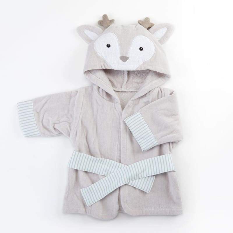 Deer Hooded Robe (Personalization Available) - Robes