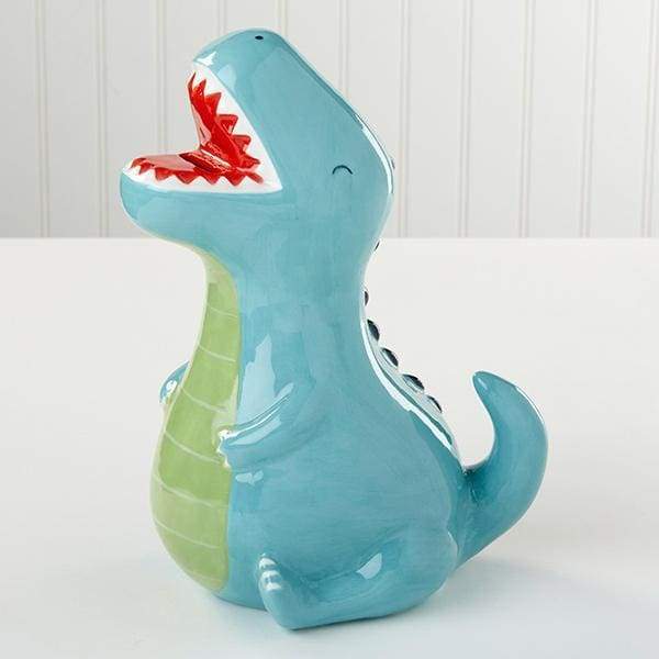 Dino Baby T-Rex Porcelain Bank - Piggy Bank