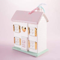Dollhouse Porcelain Bank - Piggy Bank